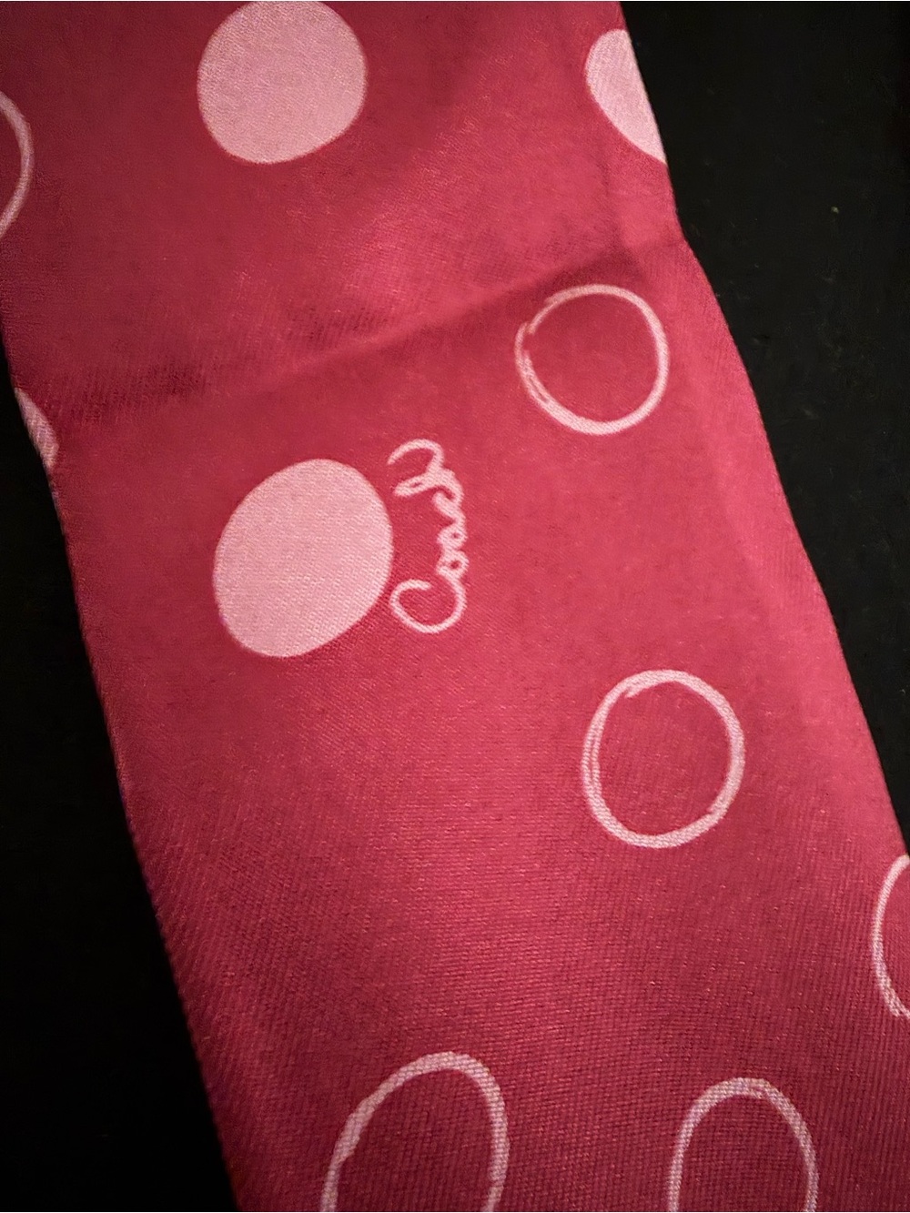 Coach Reversible Scarf (NWT) - Picture 3 of 7